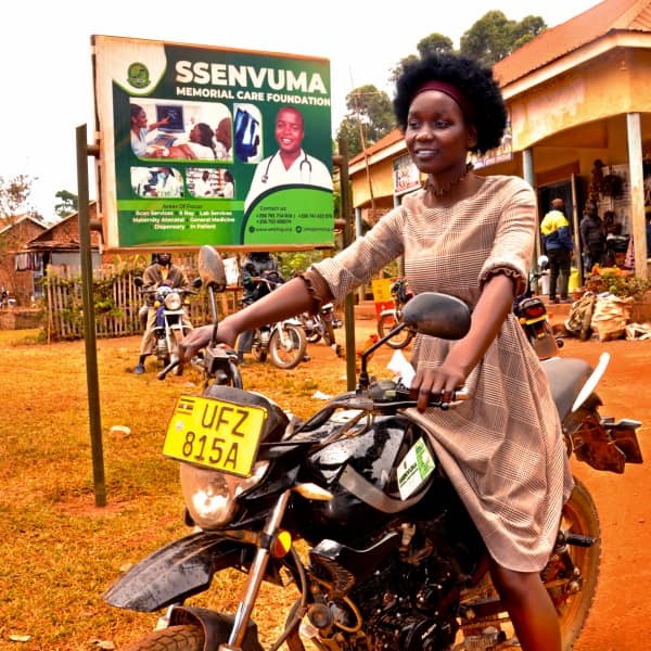 Namakka Violet, Programme Manager at Ssenvuma Memorial Care Foundation